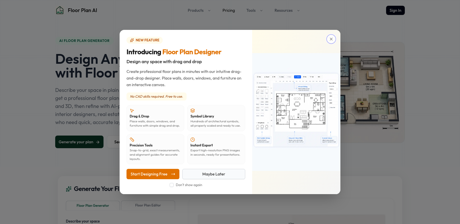 Floor Plan AI screenshot