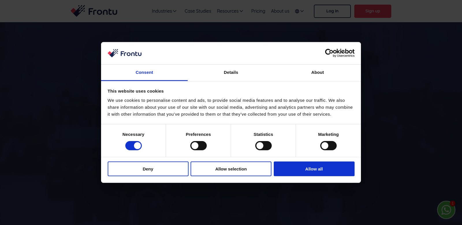 Frontu screenshot