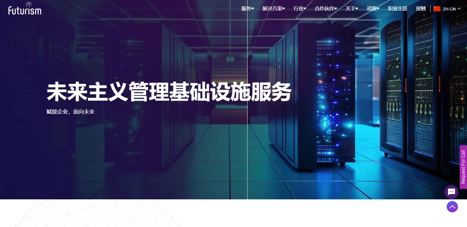 Futurism Managed Infrastructure Services screenshot