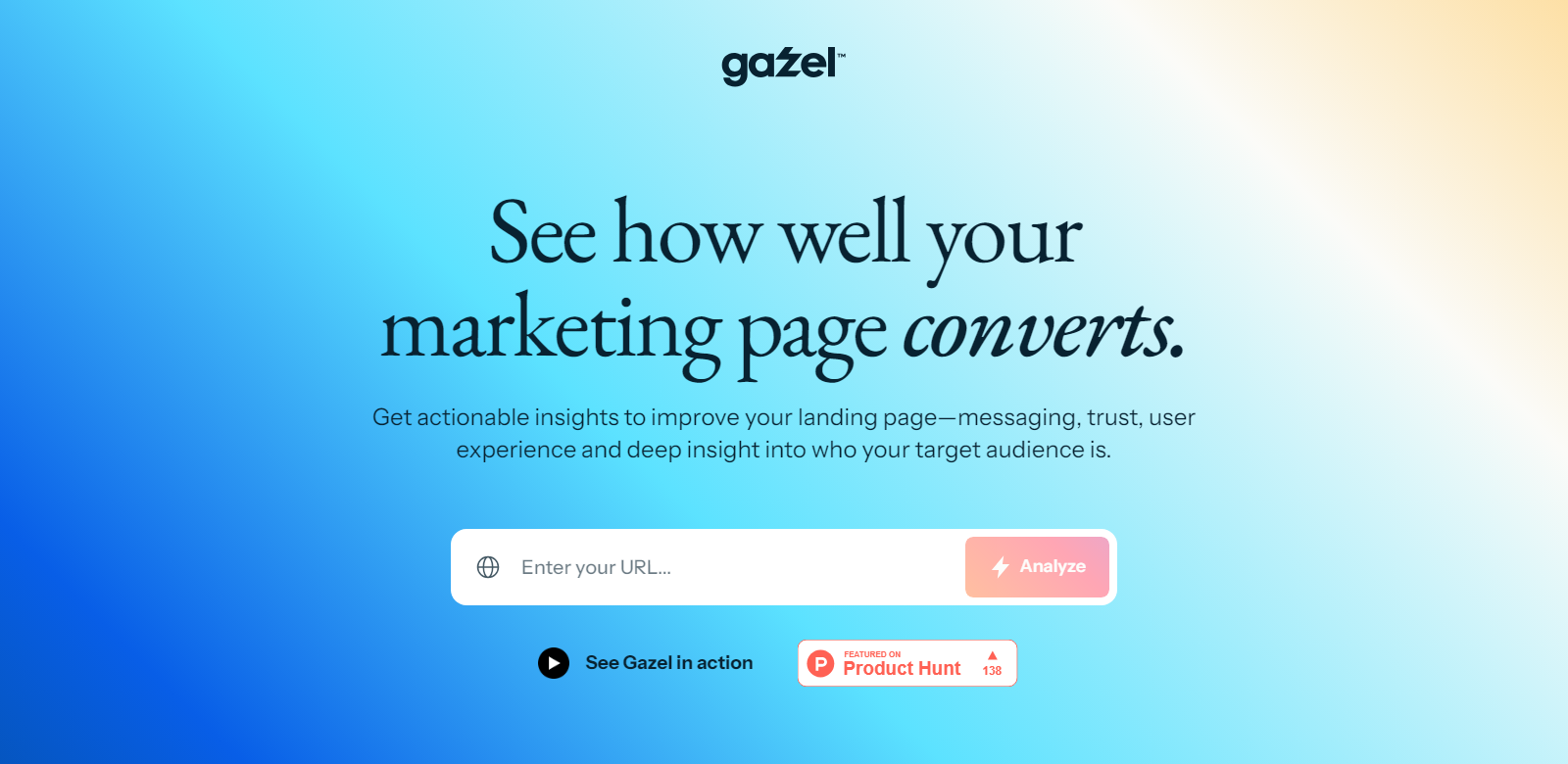 Gazel.ai  screenshot