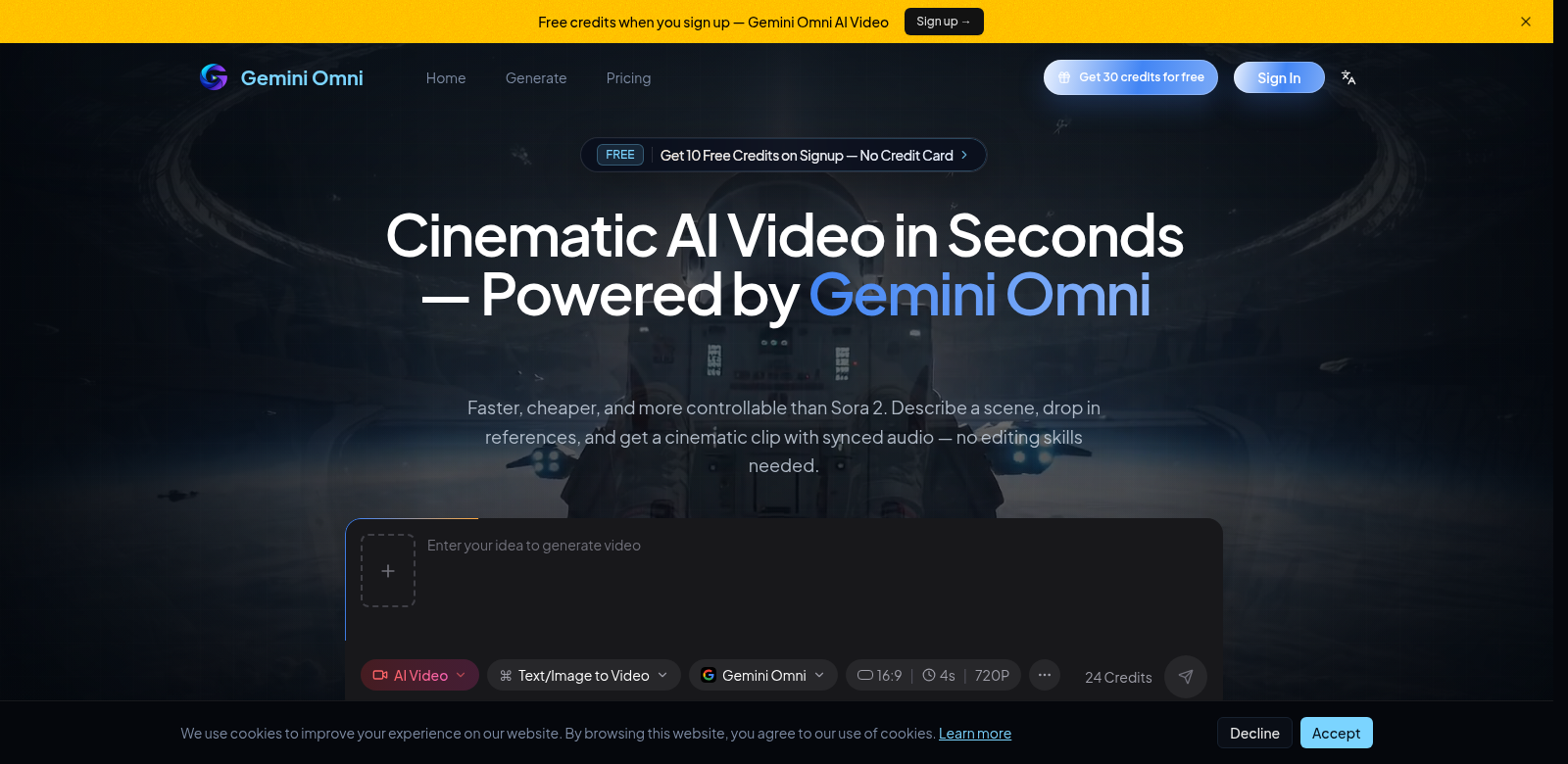 Gemini Omni screenshot