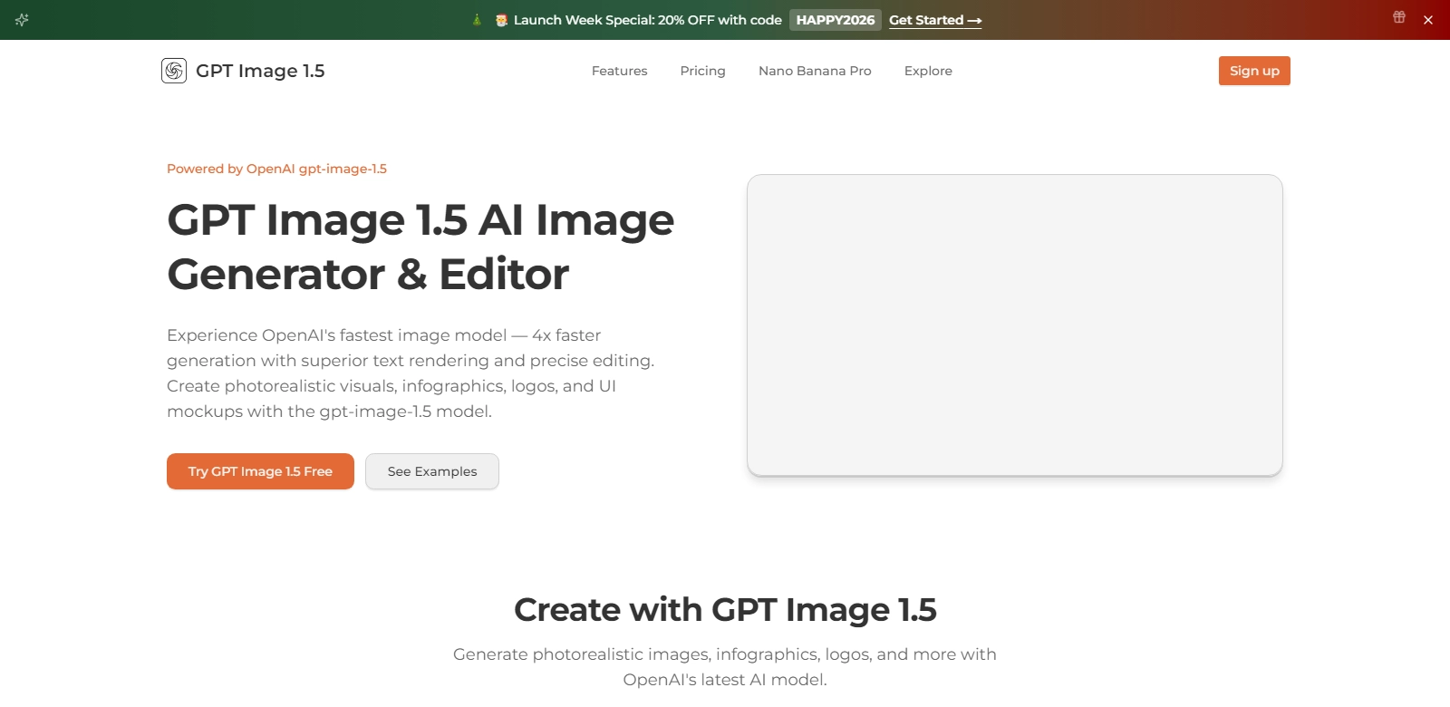 GPT Image 1.5 run screenshort