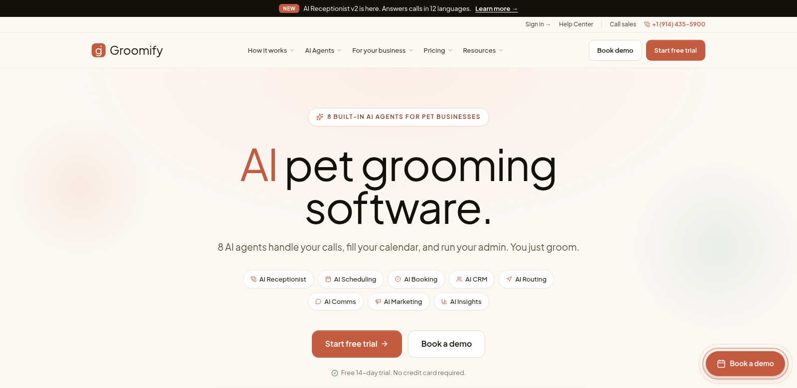 Groomify screenshot