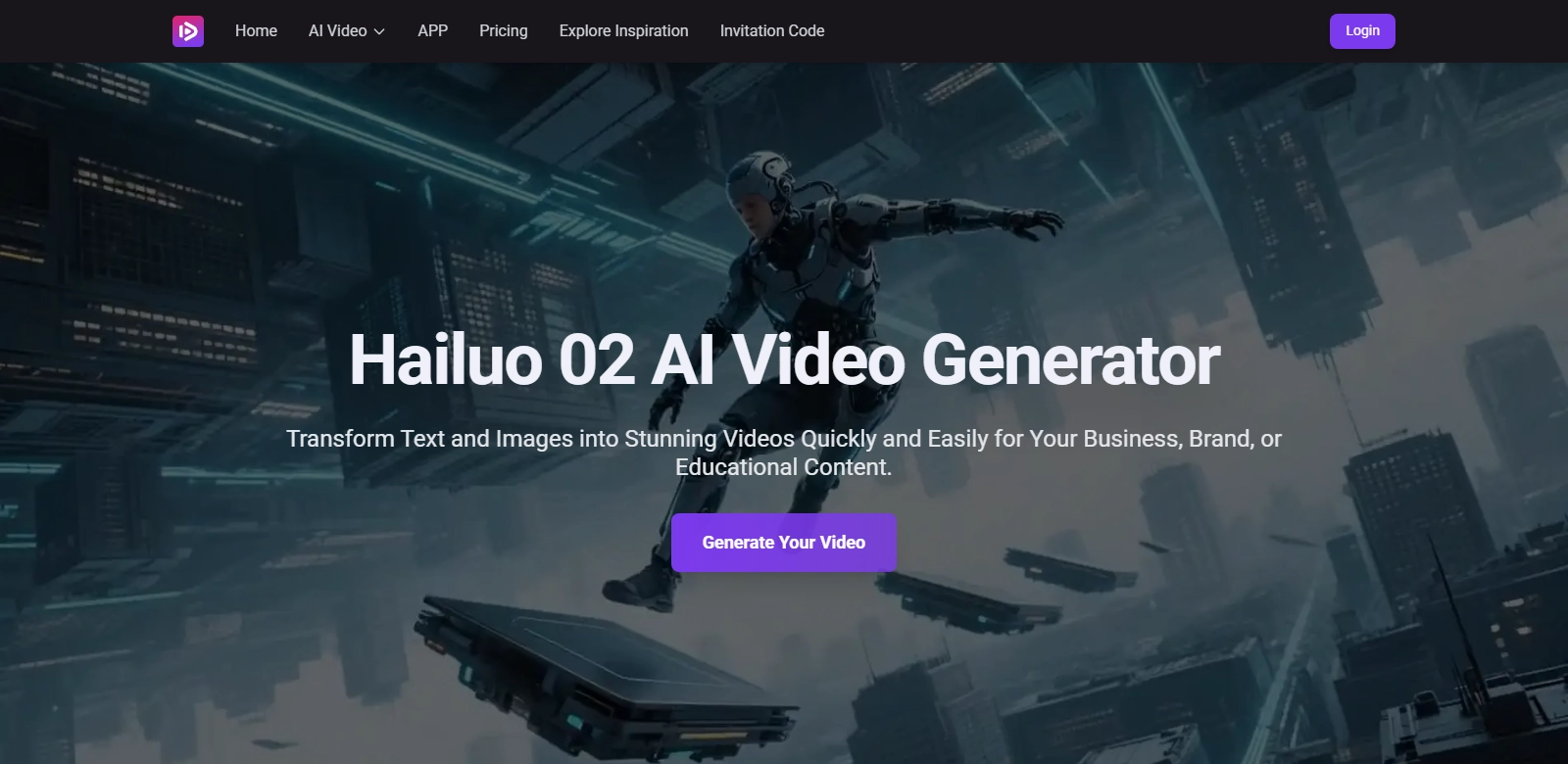 Hailuo 02 AI  screenshot