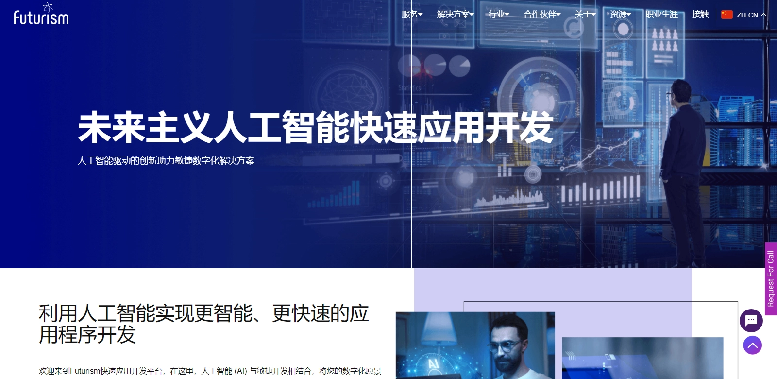 Hire Developer screenshot