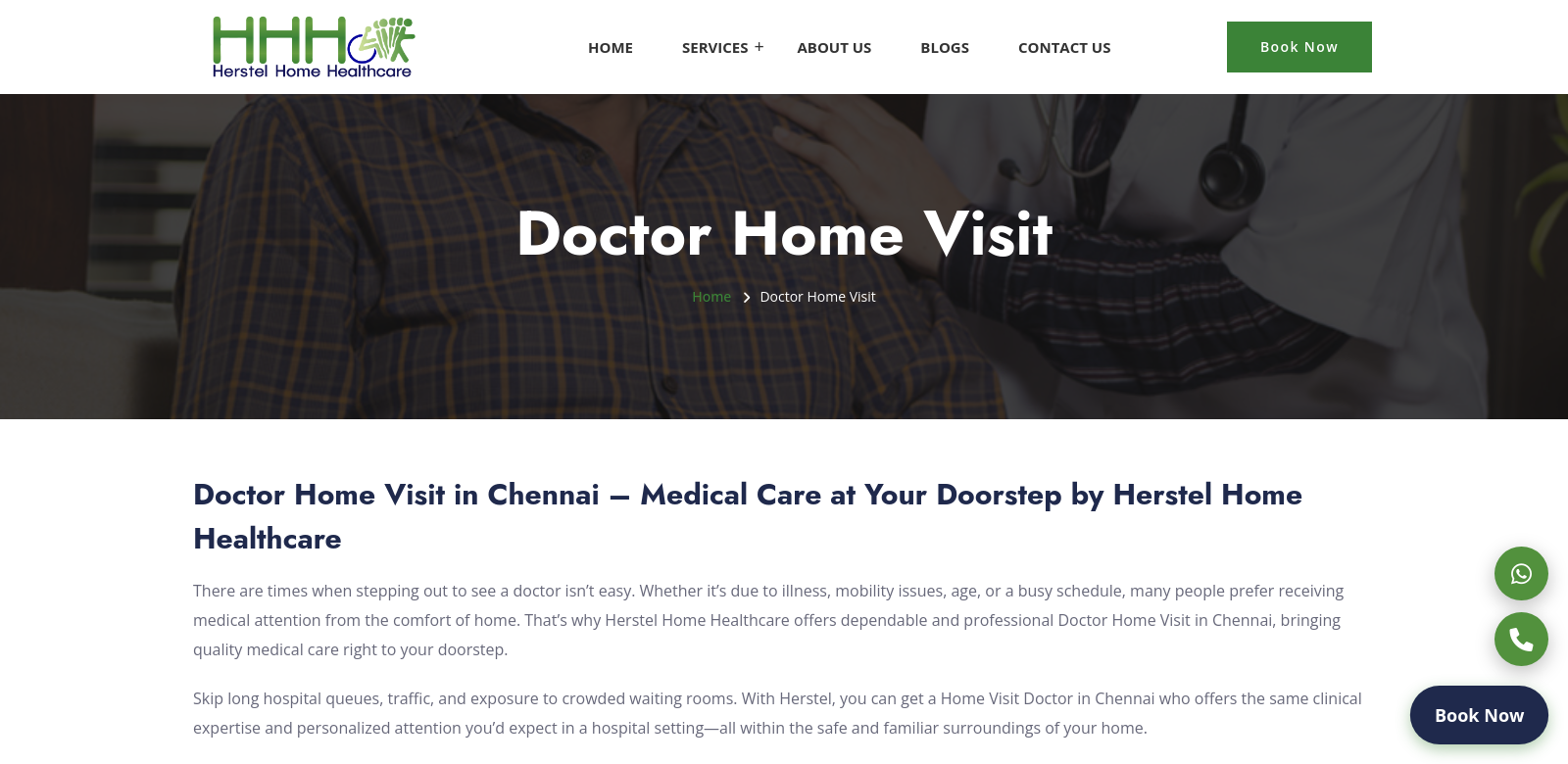 Home doctor consultation Chennai screenshot