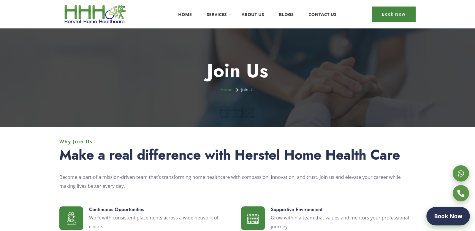 home nurse jobs Chennai screenshot