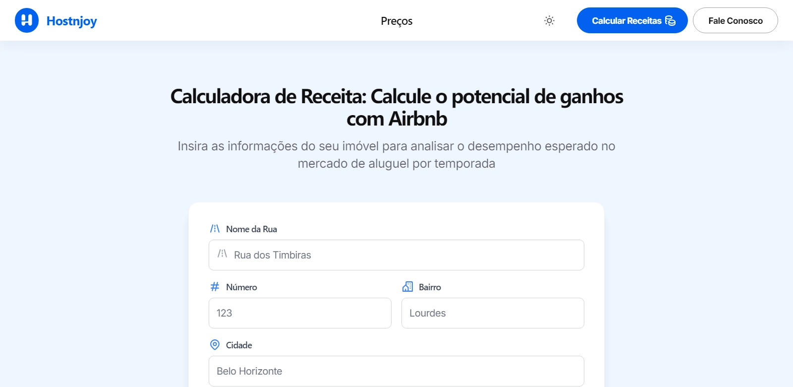 Hostnjoy - Administradora Airbnb screenshort