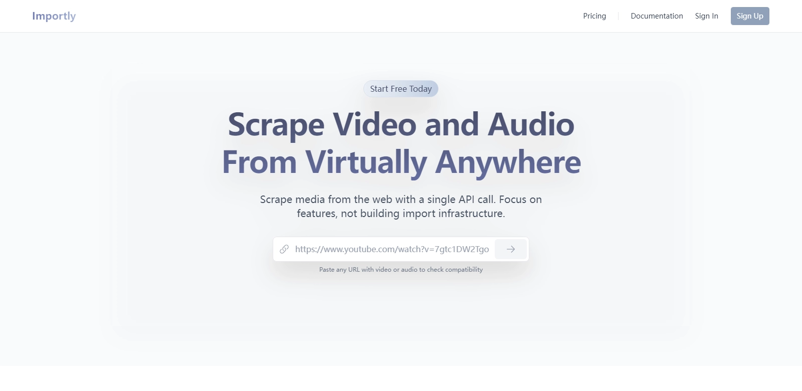 Importly.io screenshot