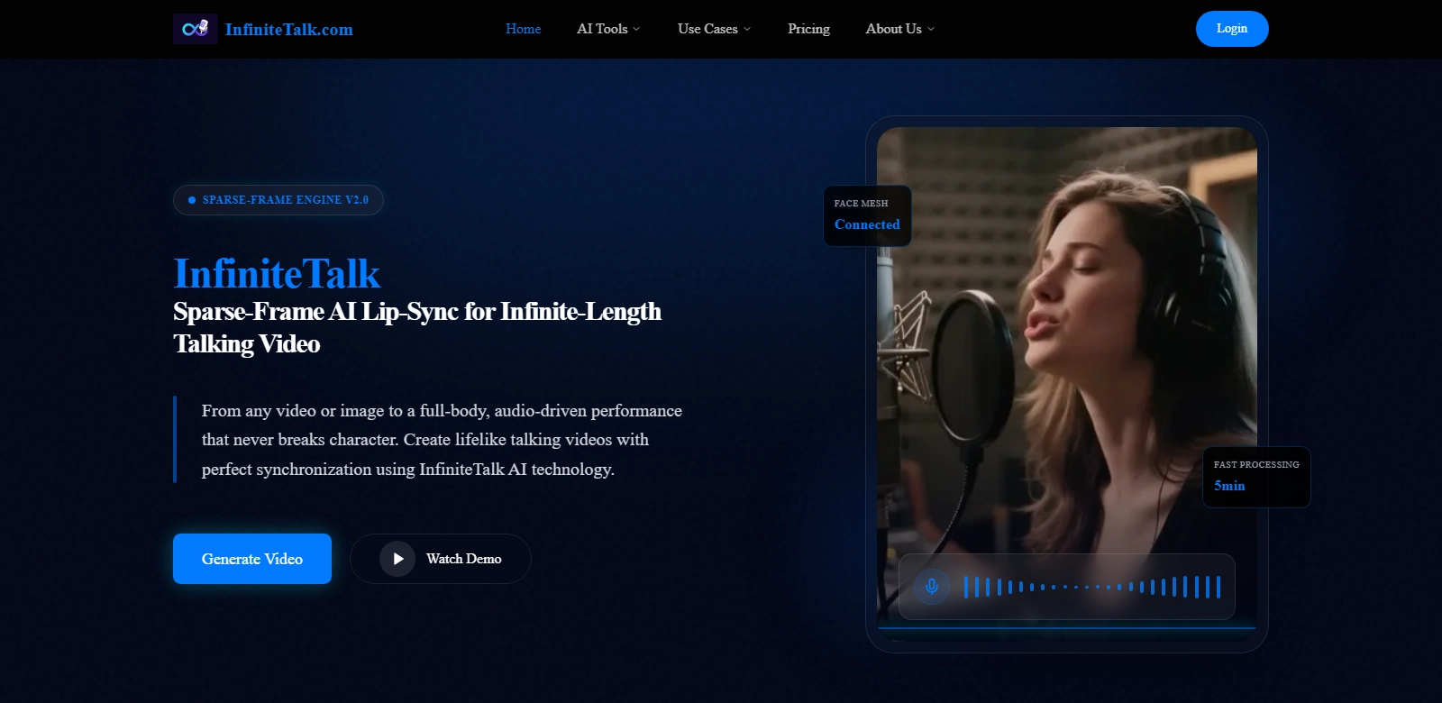 InfiniteTalk screenshort