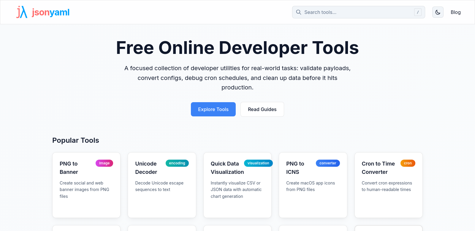 jsonyaml screenshot
