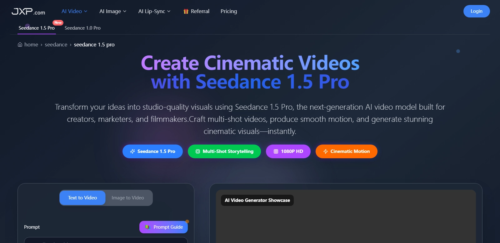 JXP-Seedance1.5 screenshot