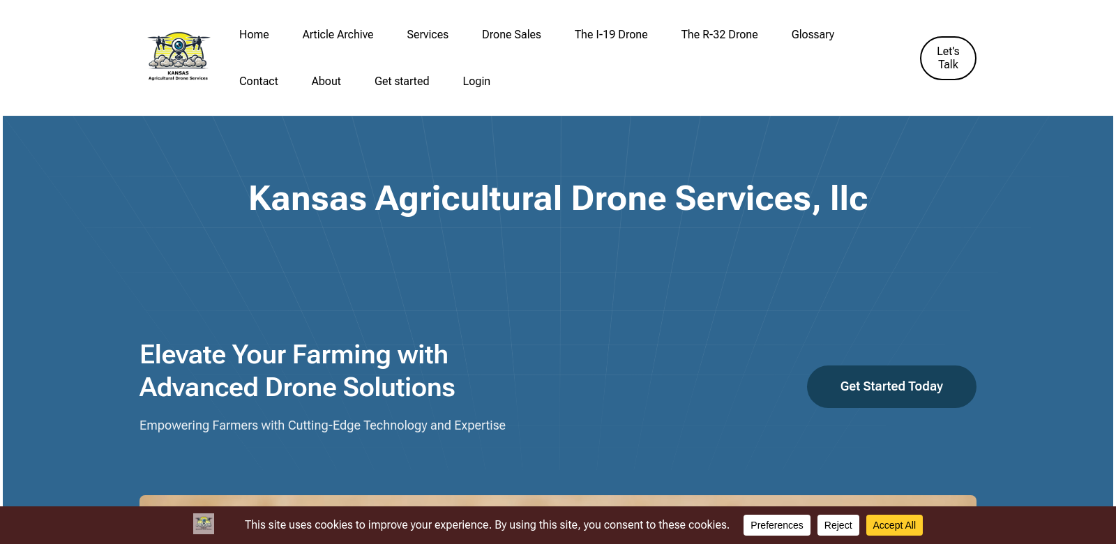 Kansas Agricultural Drone Services, llc screenshot