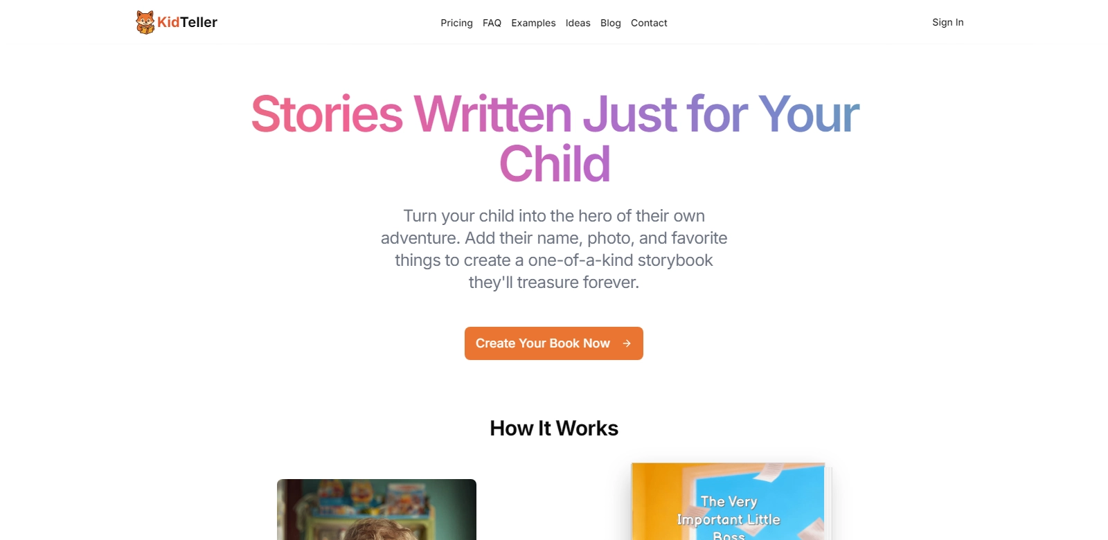 KidTeller screenshort