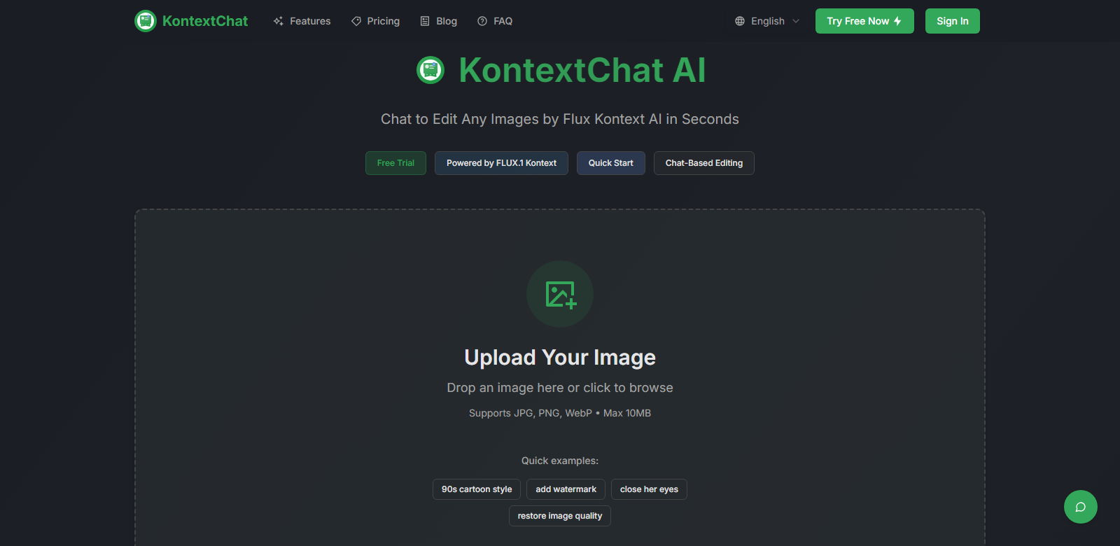 KontextChat - AI Image Editor screenshot