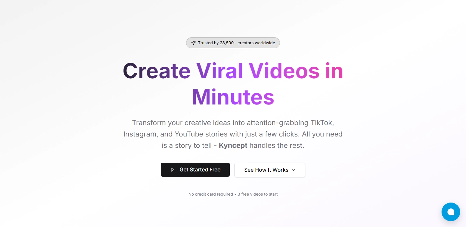 Kyncept screenshot