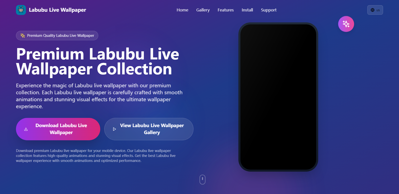 labubu live wallpaper screenshot