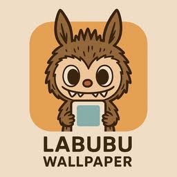 labubu walllpaper  logo