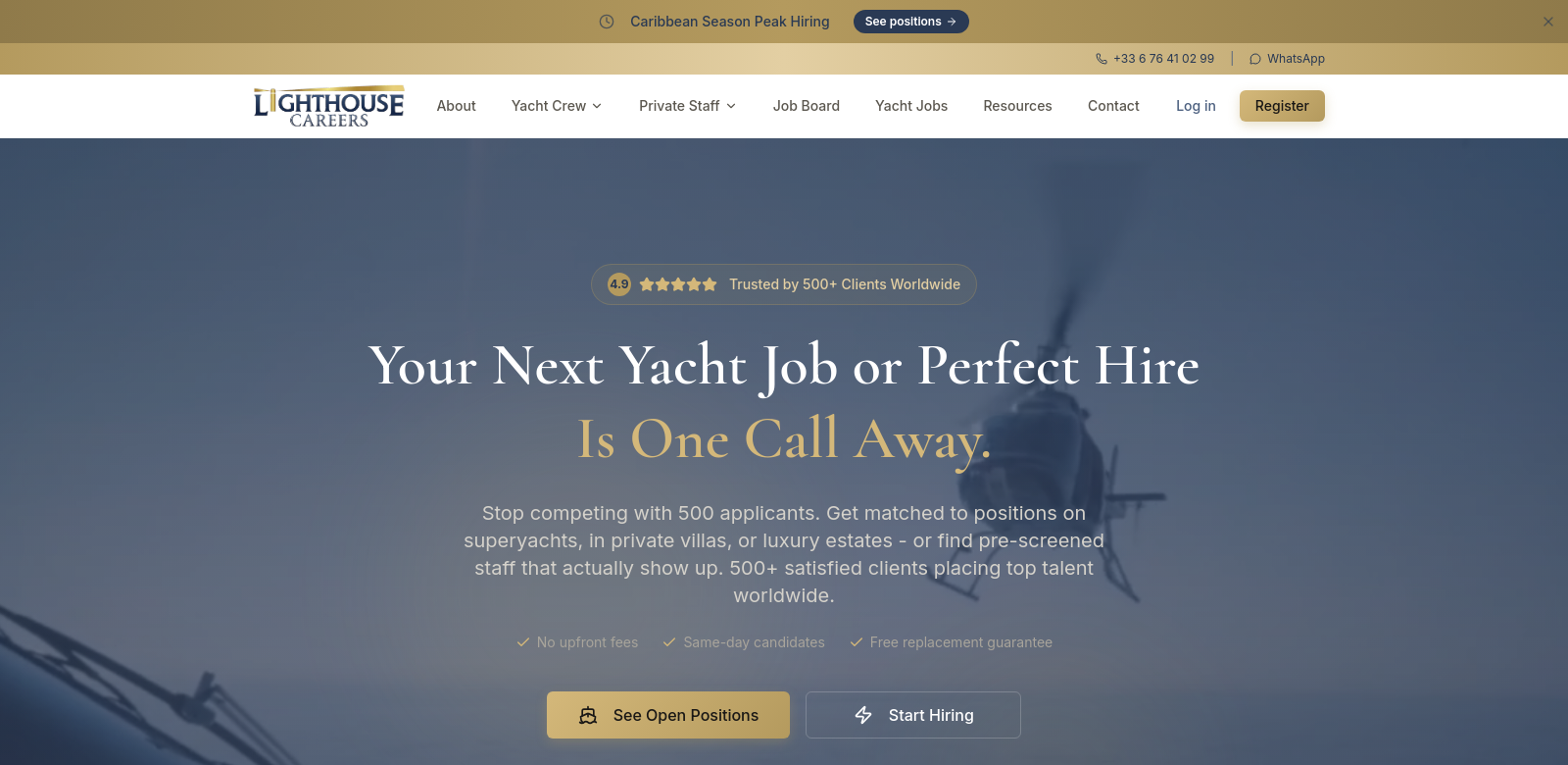 Lighthouse Careers screenshot