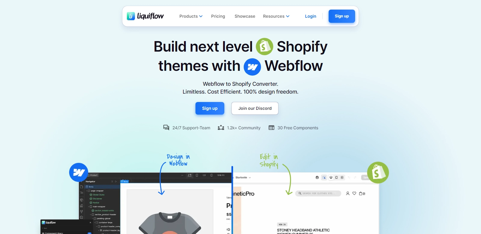 Liquiflow screenshort