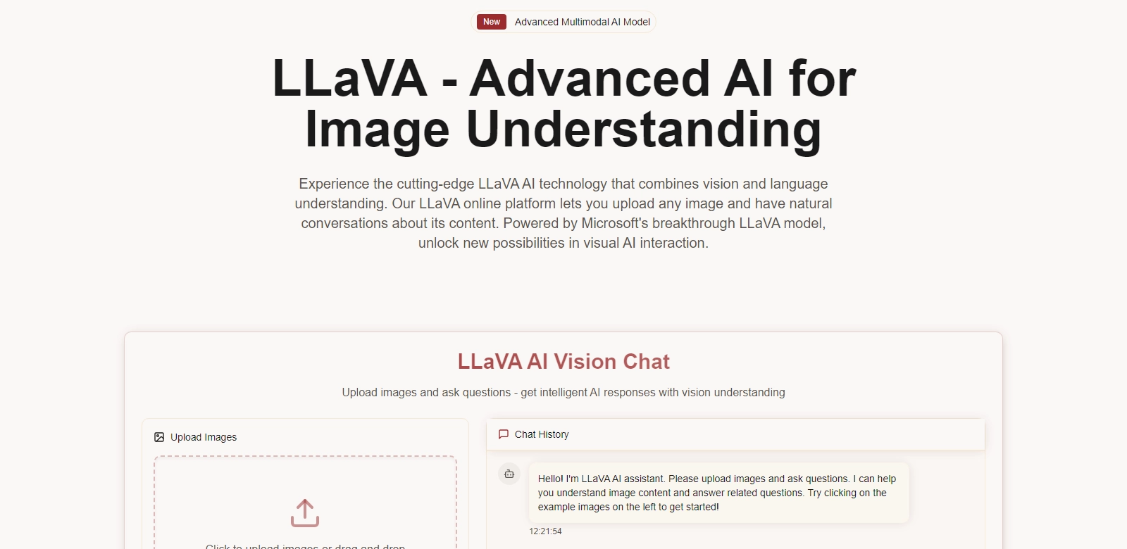 LLaVA screenshot