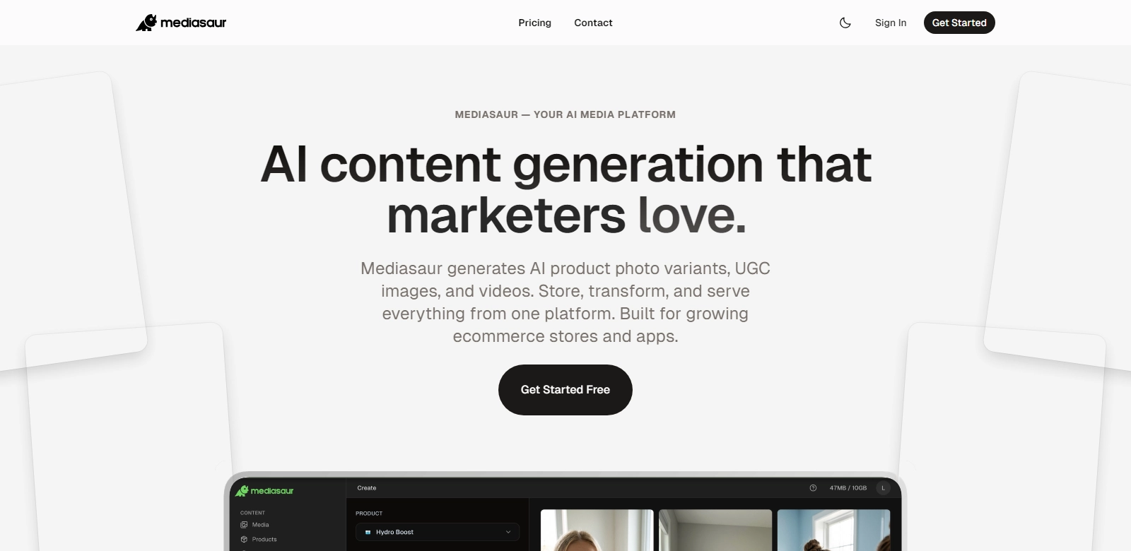 Mediasaur screenshot