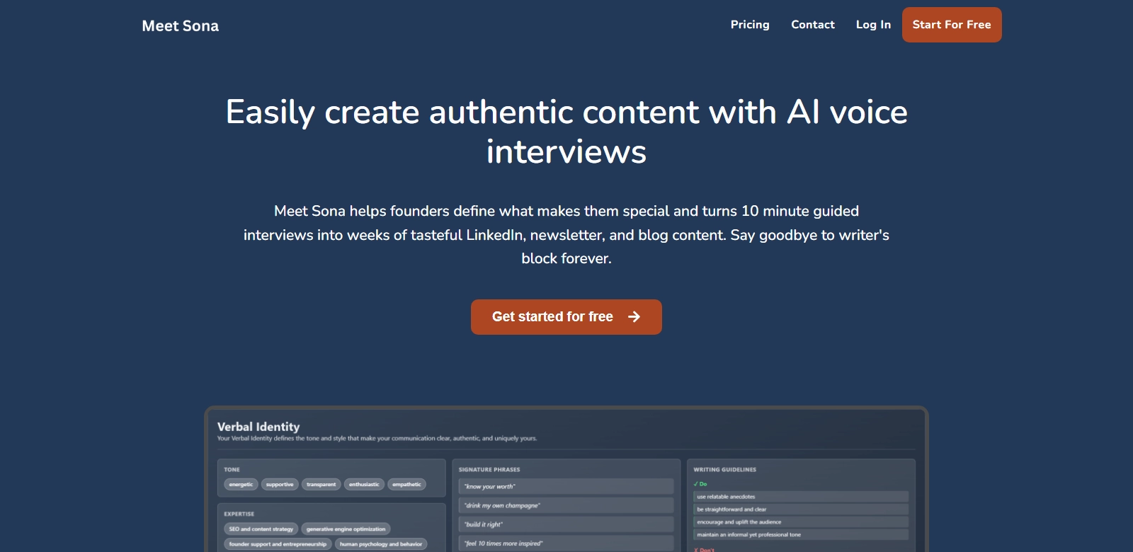 Meet Sona screenshort