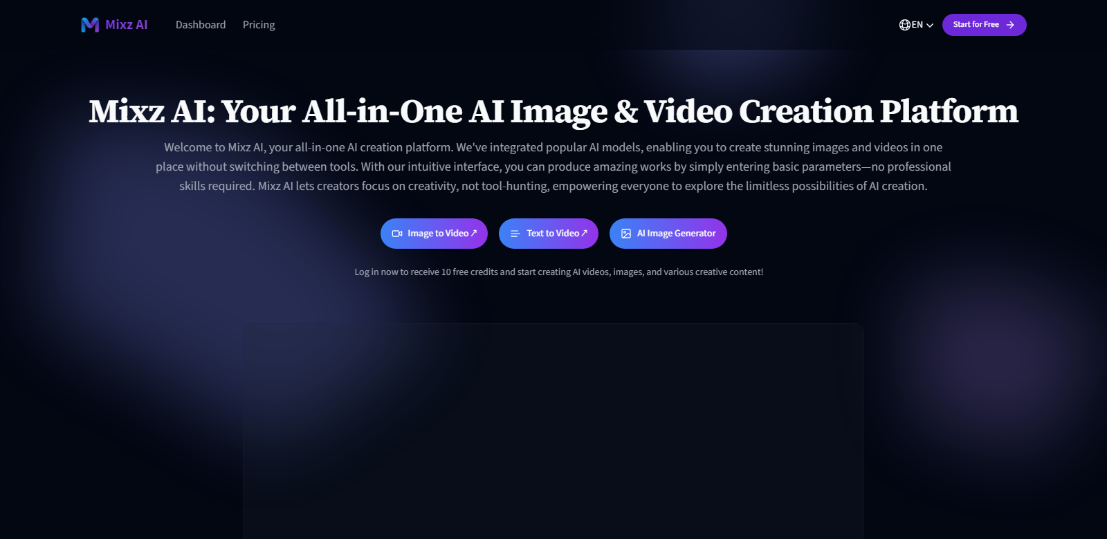 Mixz AI screenshot