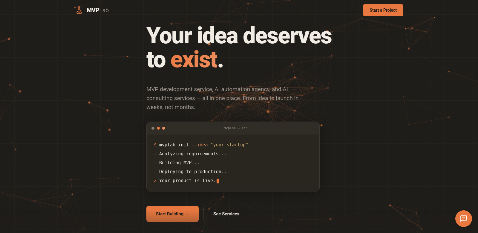 MVPLAB AI screenshot