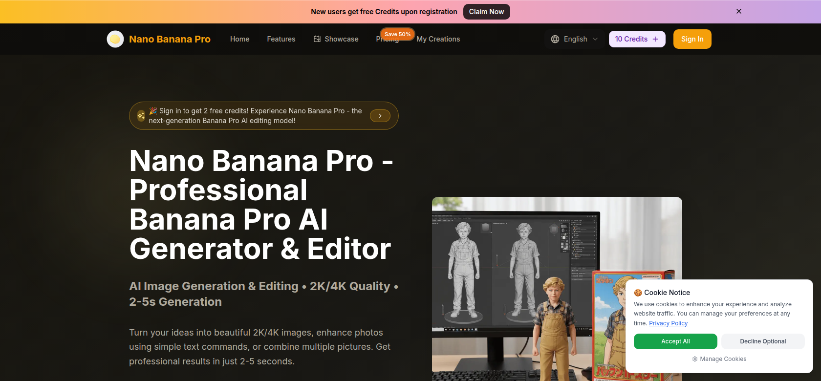 Nano Banana Pro app screenshot
