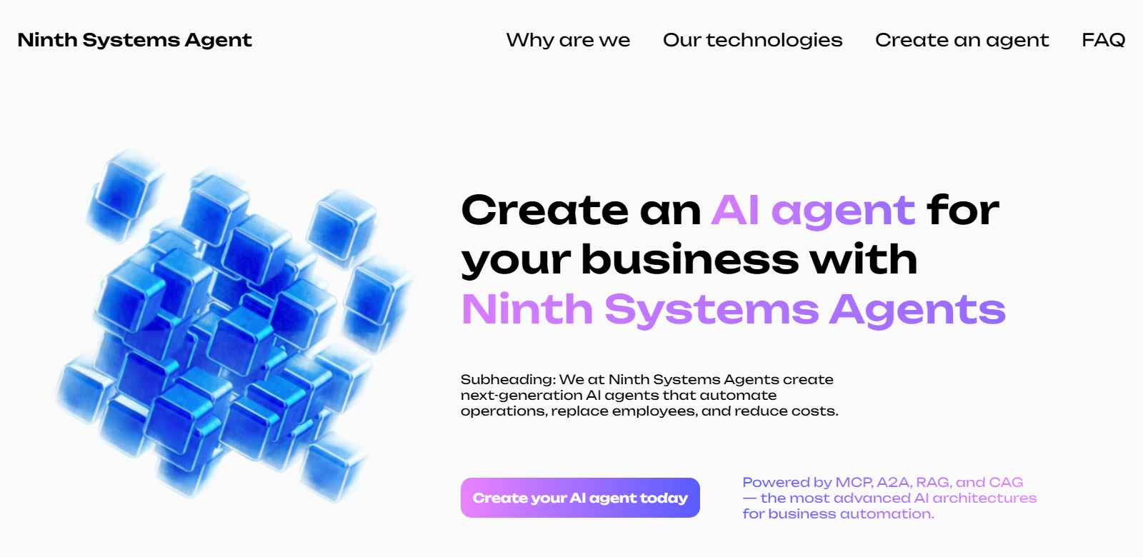 ninthsystemsagents screenshot
