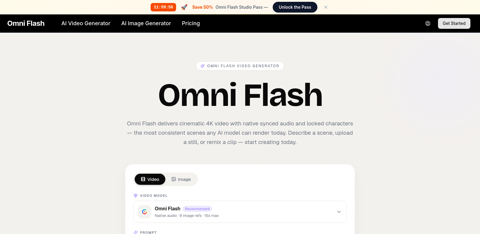 Omni Flash screenshot