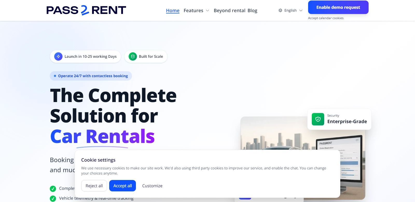 PASS2RENT screenshot