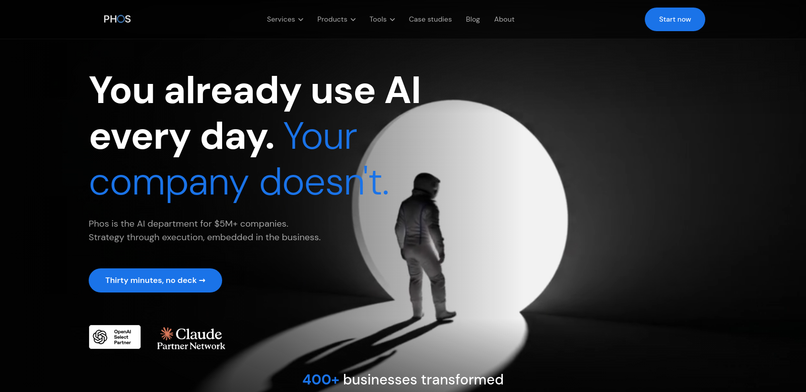 PHOS AI Labs screenshot