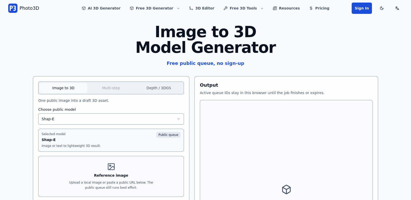 Photo3D screenshot