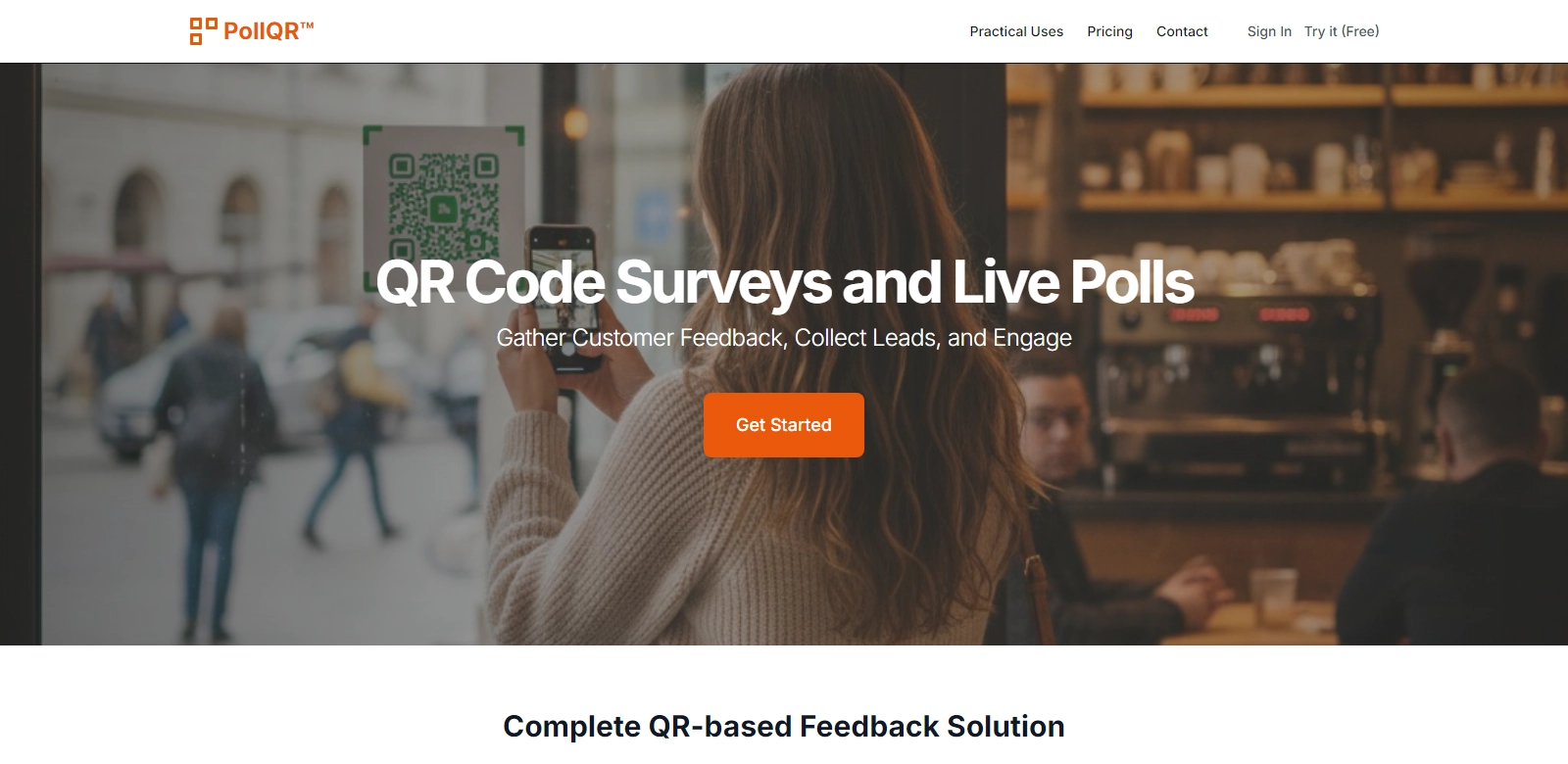 PollQR screenshort