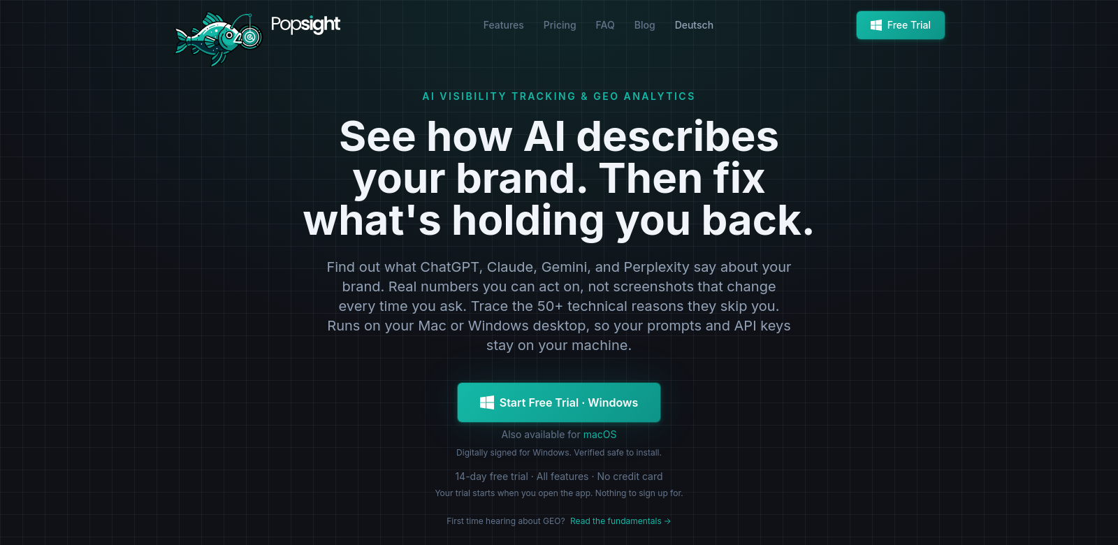 Popsight screenshot