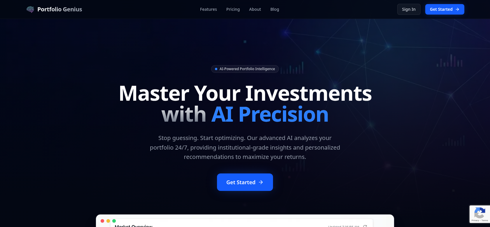 Portfolio Genius screenshort