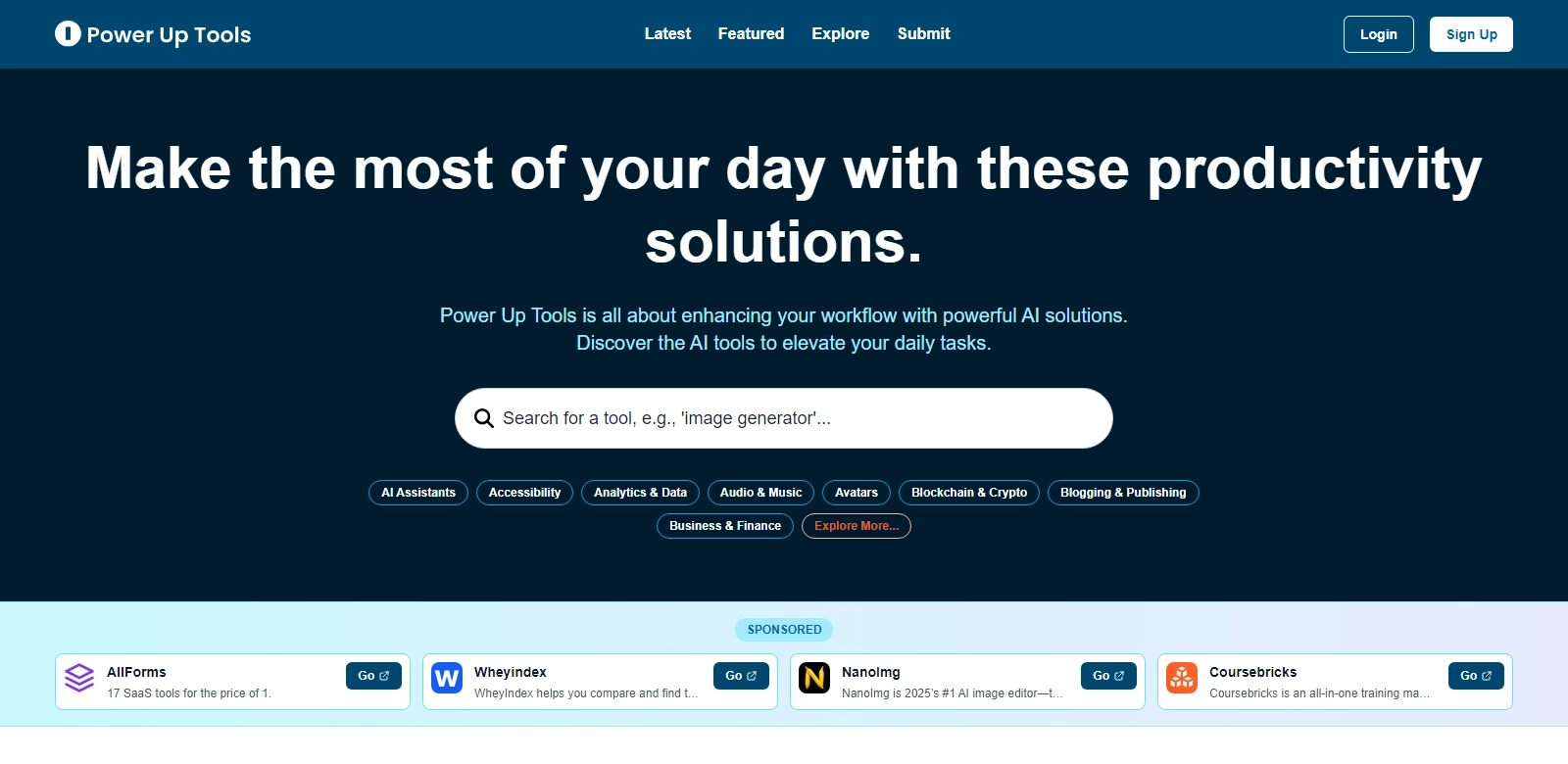 Power Up Tools screenshot