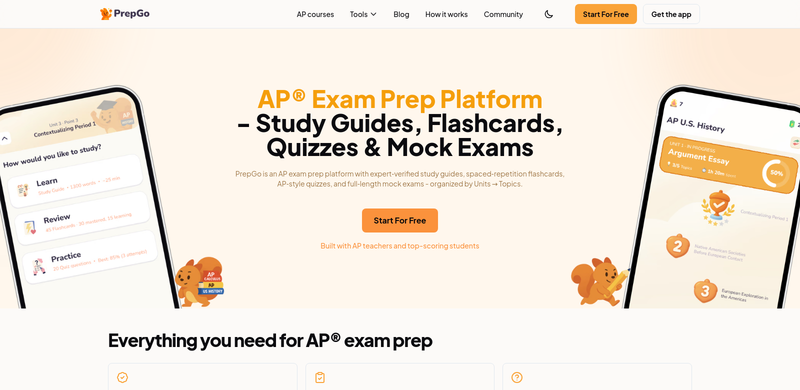 PrepGo screenshot