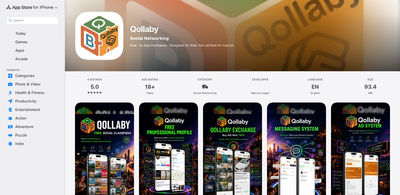 Qollaby screenshot