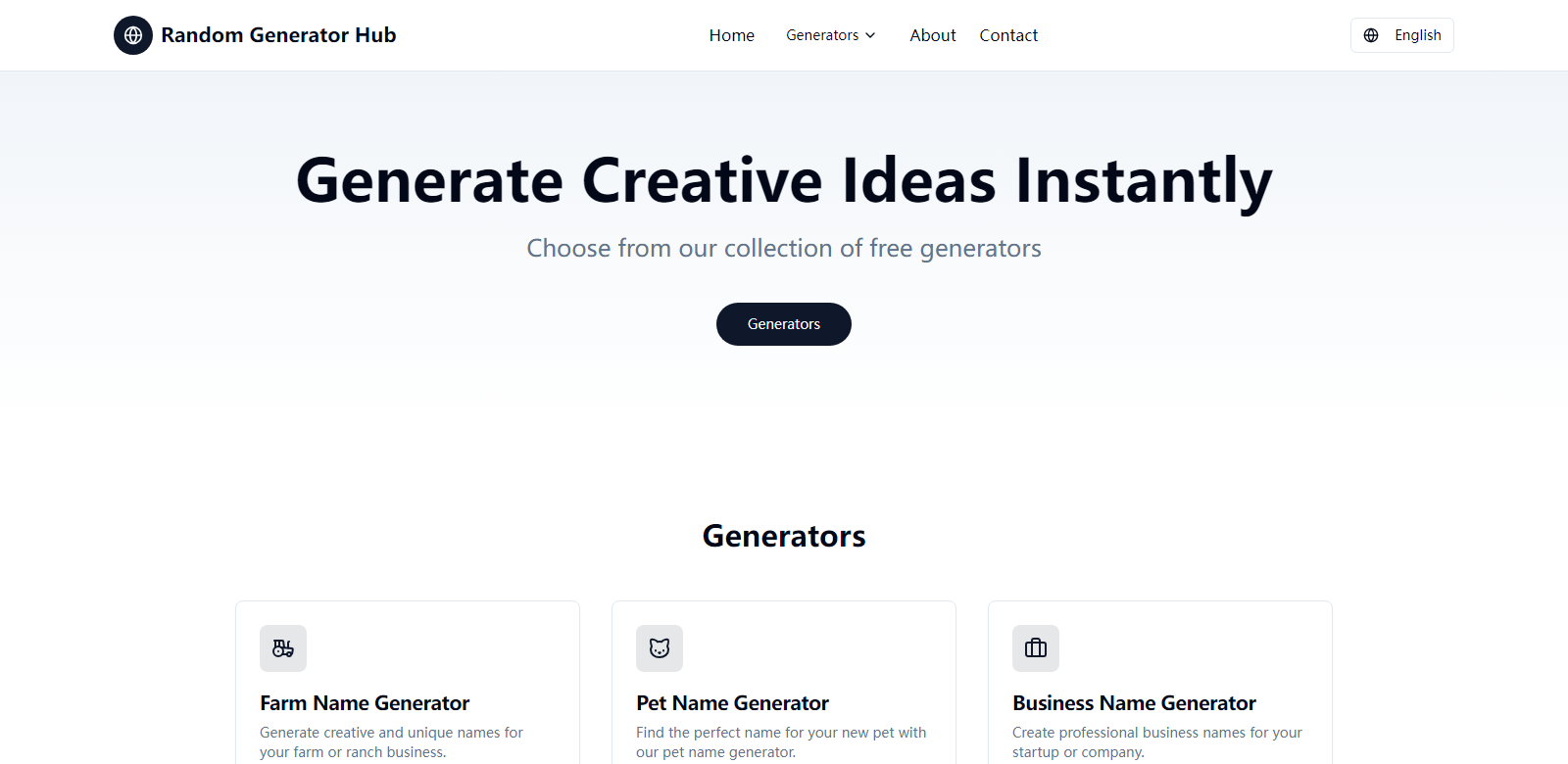 RandomGenerator.vip screenshot