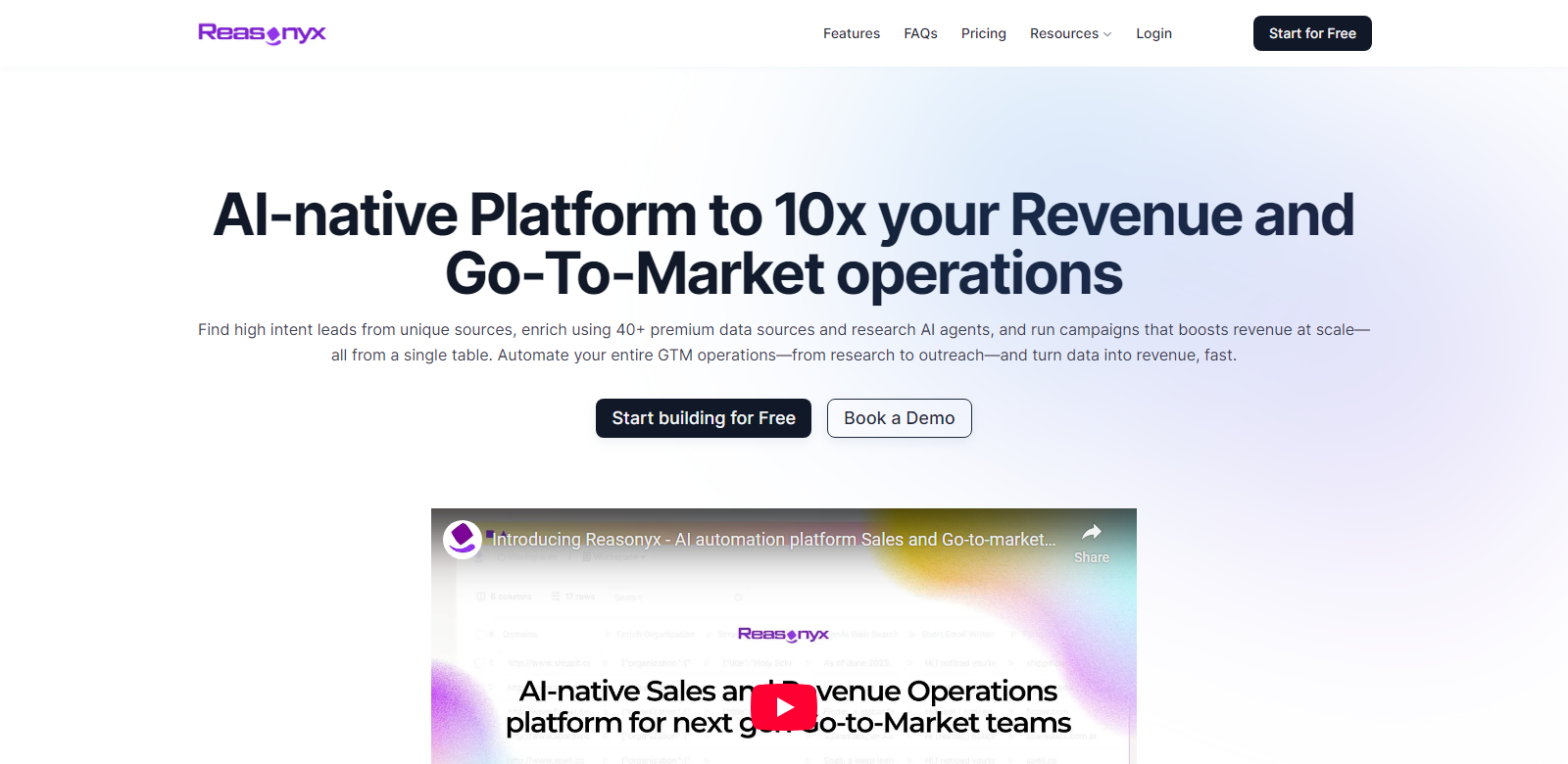 Reasonyx screenshot
