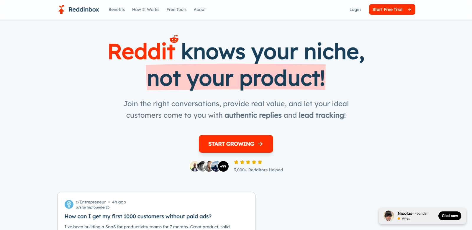 Reddinbox screenshot