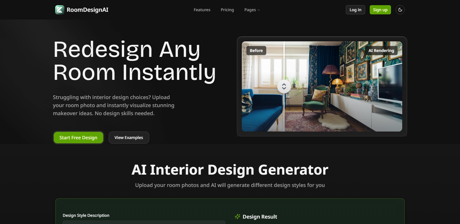 roomdesignai screenshort
