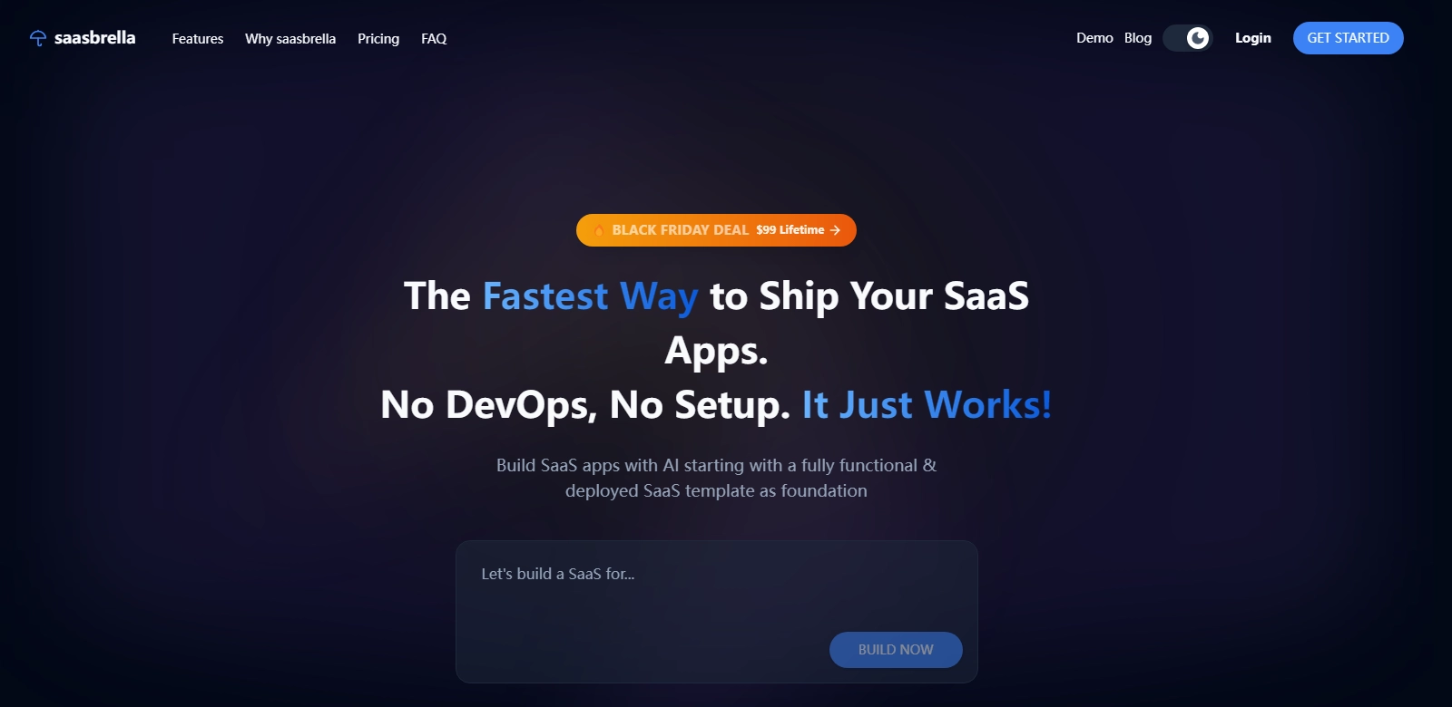 saasbrella screenshot