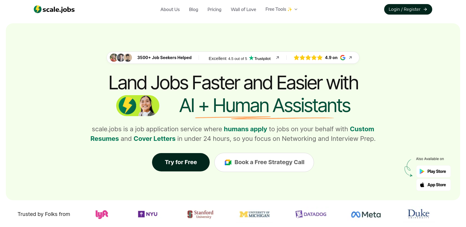 Scale.jobs screenshot