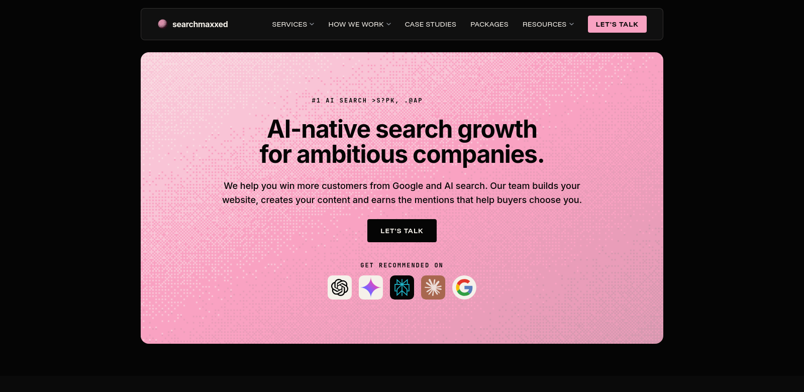 Searchmaxxed screenshot