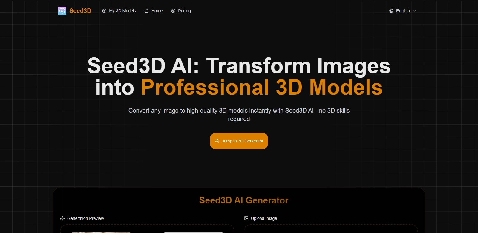 seed3d screenshot