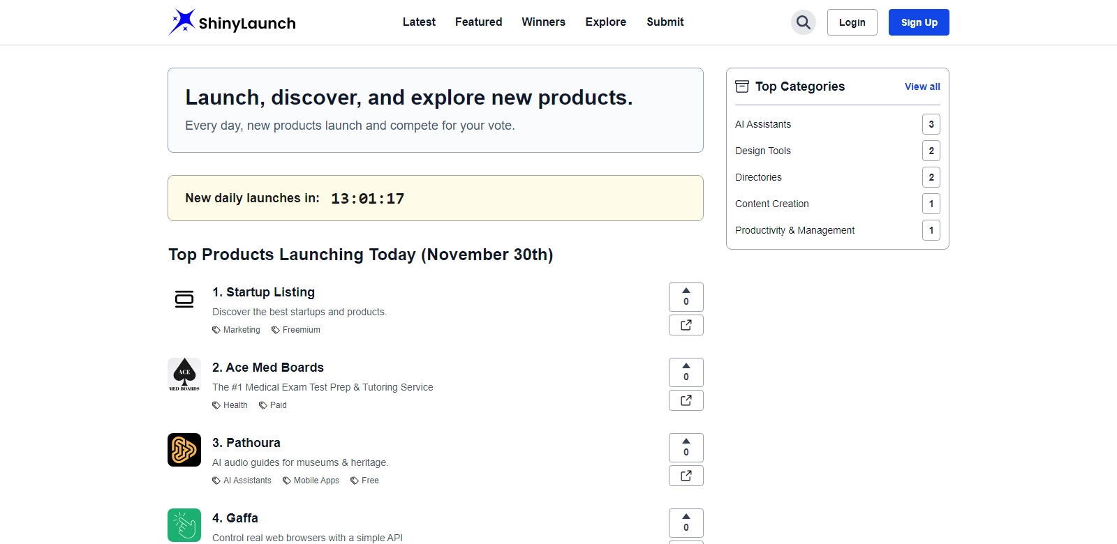 ShinyLaunch screenshot